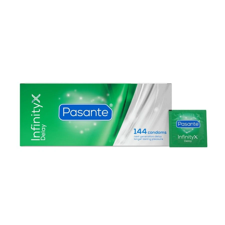 PASANTE - DELAY INFINITY CONDOMS BOX 144 UNITS